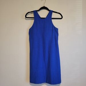 Beyond Yoga Royal Blue Racerback Mini Dress Size Medium